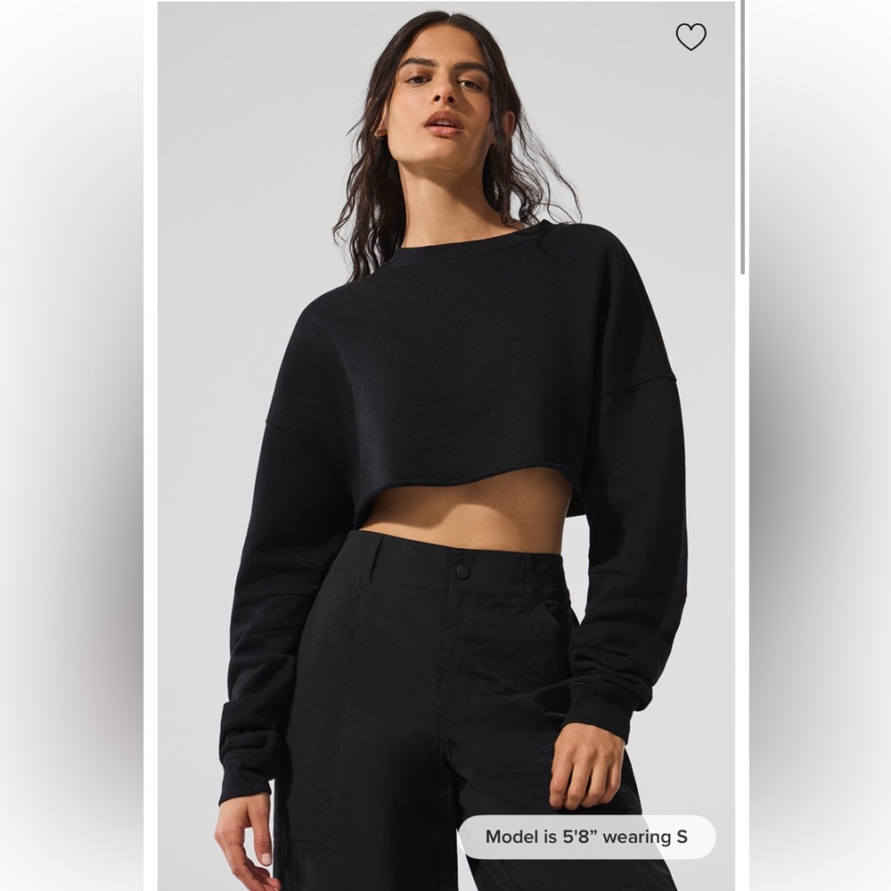 Alo yoga Extreme Cropped Pullover